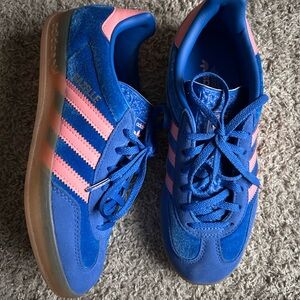 Adidas KidsBlue and Pink Sneakers